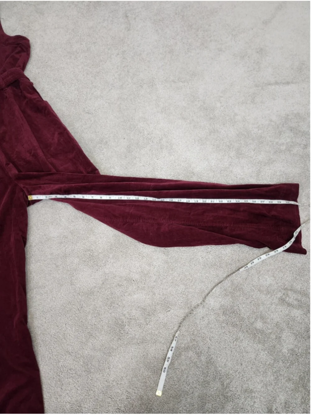 Anthropologie Pilcro Burgundy Leather Corduroy Jumpsuit Overalls Wide Leg Sz 12